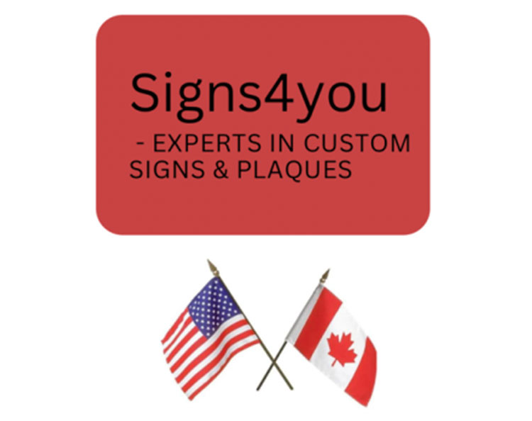 Signs4you - experts in custom signs & plaques